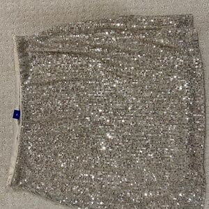 Sequin skirt